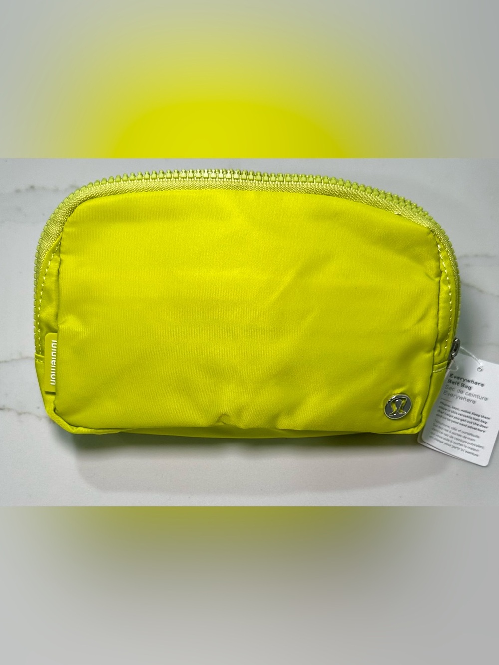 lululemon athletica Bright Chartreuse belt bag